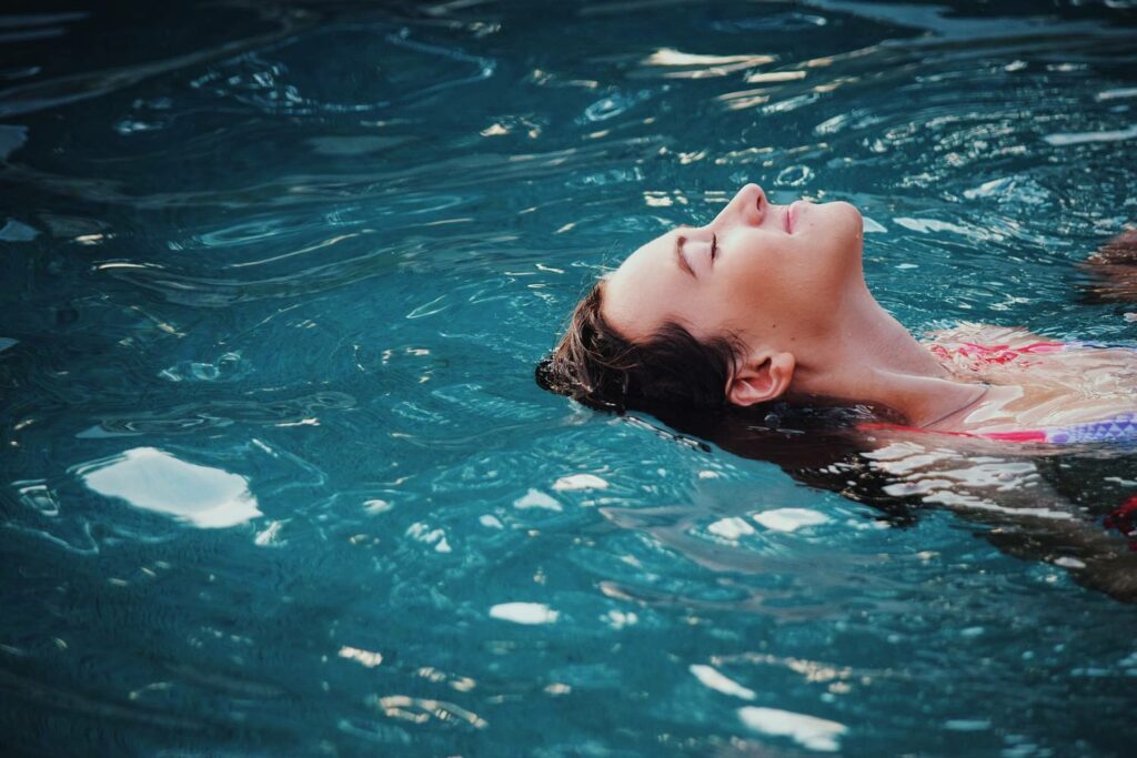 pause détente aux thermes d'Evian dans le spa jacuzzi